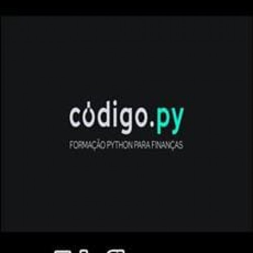 Código.py Formação Python Para Finanças - Edufinance