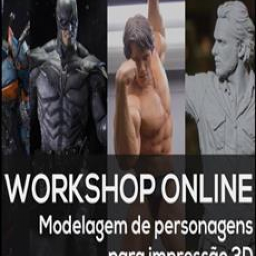 Modelagem de Personagens para Impressão 3D - Bernardo Yang